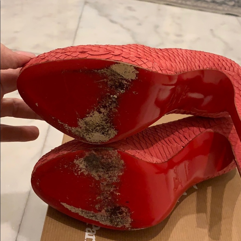 Christian Louboutin shoes Neofilo nubuck sz 37.5 - Picture 6 of 7